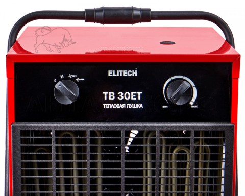 Пушка тепловая ELITECH ТВ 30ЕТ