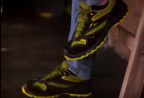 Кроссовки  ЛИДЕР-АНТАЛЕКС желтые SD/AC0367(yel) р.42