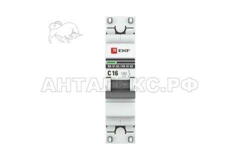 Авт. выкл ВА47-63 1П 16А EKF