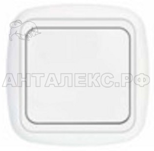 Выключатель СП 1-м серебро.(Гармония-Люкс)