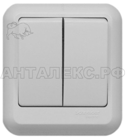 Выключатель ОП 2-кл.(Вессен)