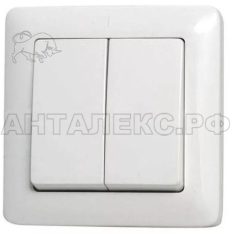 Выключатель СП 2-кл.(Хит)