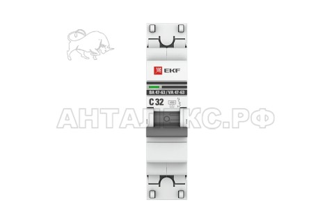 Авт. выкл ВА47-63 1П 32А EKF