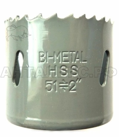 Коронка BIMETAL по металлу, 51мм