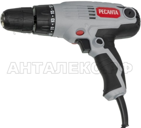 Сетевой шуруповерт СШ-550-2 Ресанта  75/16/1