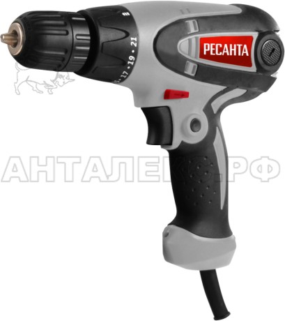 Сетевой шуруповерт СШ-550-1 Ресанта  75/16/2