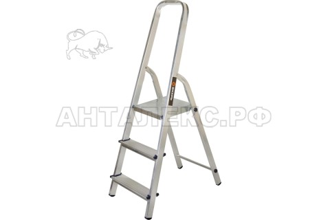 Стремянка алюминиевая СА 1х3 Вихрь