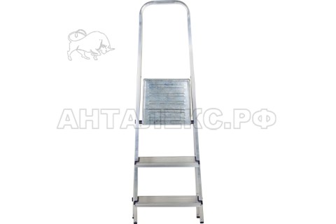 Стремянка алюминиевая СА 1х3 Вихрь