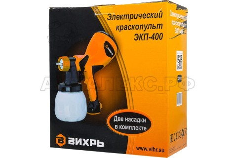 Краскопульт электрический ЭКП-400 Вихрь 72/17/2
