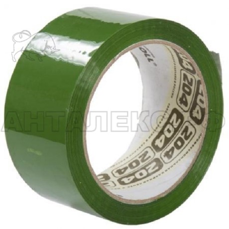 Скотч прозрачный, 48*66 "Нова Ролл 204" зеленый