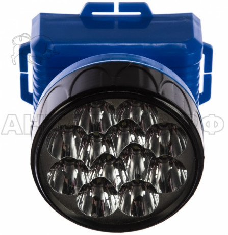 Фонарь налобный "СИБИРСКИЙ СЛЕДОПЫТ-Фара-12", 12L, аккум. 220В/120/