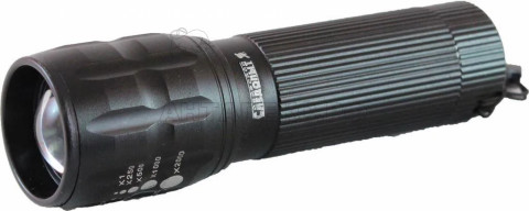 Фонарь ручной "СИБИРСКИЙ СЛЕДОПЫТ-Фокус", 1L, zoom, 3хААА/120/