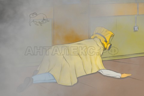 Накидка специальная огнезащитная  "Шанс