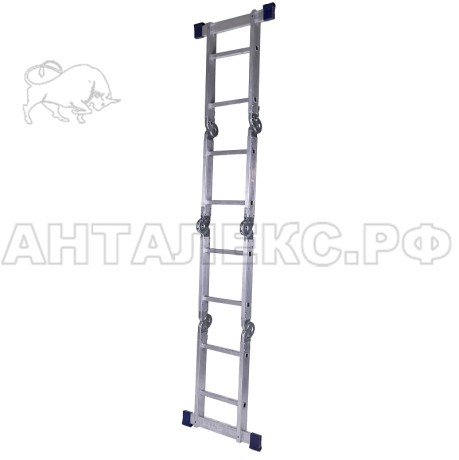 Лестница-трансформер STAIRS 4х2 ступени, алюминий