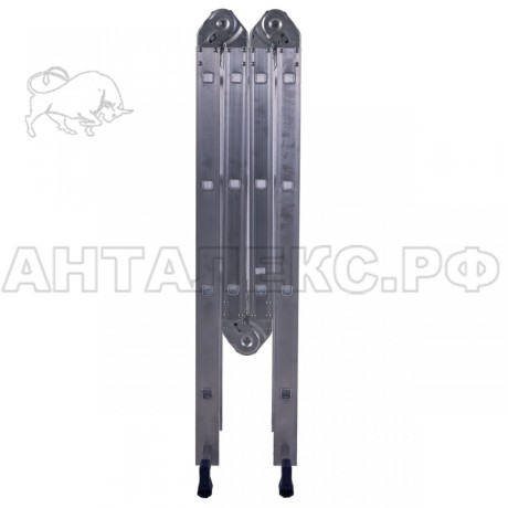 Лестница-трансформер STAIRS 2х3+2х4 ступеней алюминий