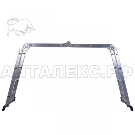 Лестница-трансформер STAIRS 2х3+2х4 ступеней алюминий