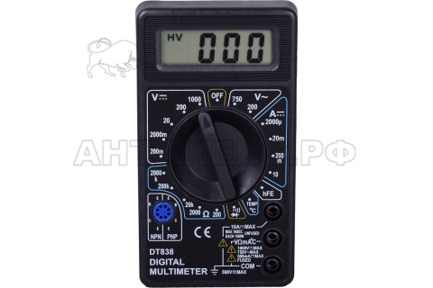 Мультиметр DT 838, 61/10/513