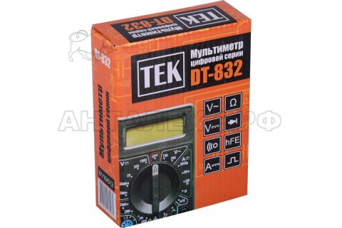 Мультиметр DT 832, 61/10/512