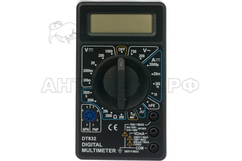 Мультиметр DT 832, 61/10/512