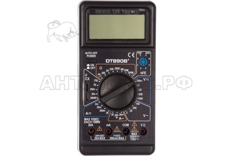 Мультиметр DT 890 B+, 61/10/224