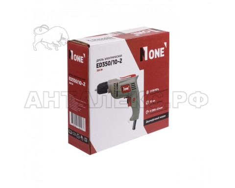 Дрель NUMBER ONE ED350/10-2 (350Вт,10мм,реверс)