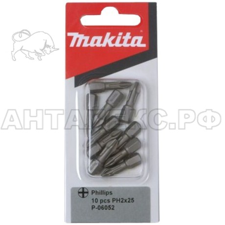 Насадка Phillips Makita 25 мм  №2  10 шт.