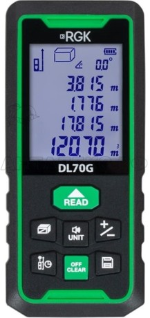 Лазерный дальномер-рулетка RGK DL-70G