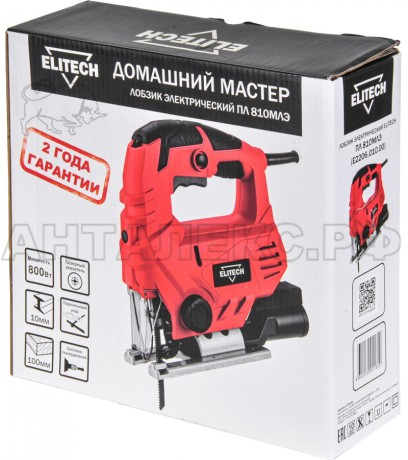 Лобзик Elitech ПЛ 810МЛЭ (E2206.010.00)