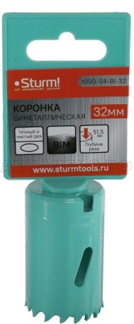 Коронка BI-METAL Sturm! 32мм