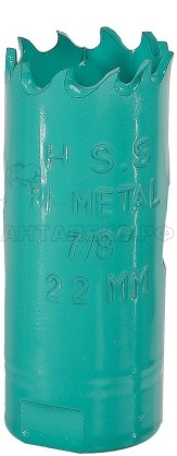 Коронка BI-METAL Sturm! 22мм