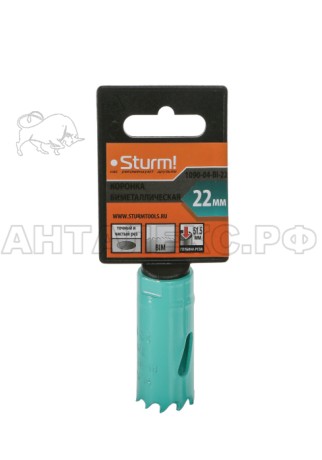 Коронка BI-METAL Sturm! 22мм