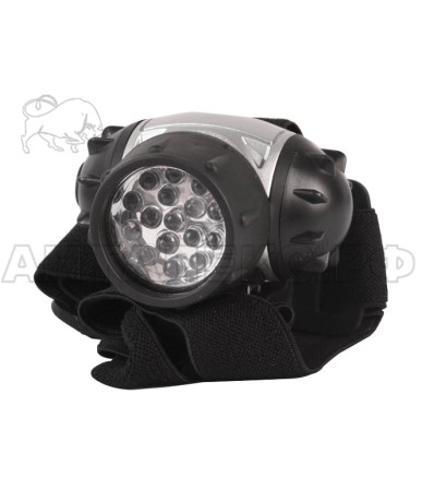 Фонарь налобный Sturm!, 16 LED, 4 режима, 31лм