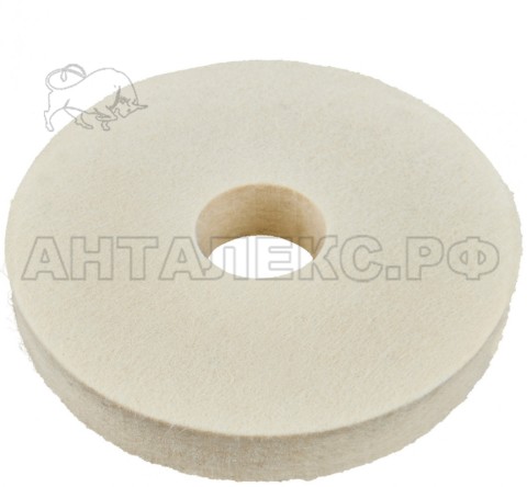 Круг полировальный ELITECH, натур.войлок125х20х32мм
