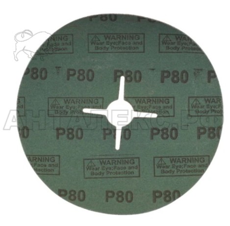 Круг фибровый ELITECH  180х22мм Р80 5шт