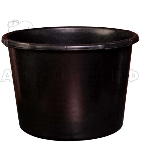 Емкость строительная 40л. круглая пластик