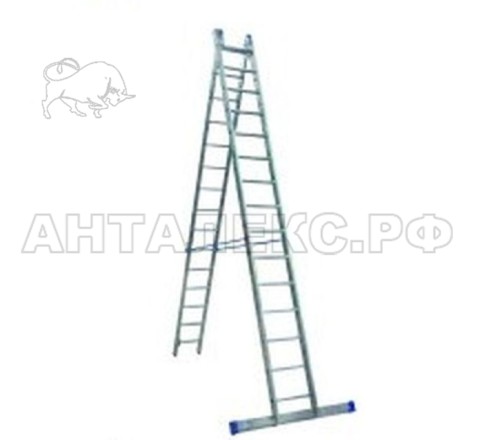 Лестница-стремянка 2х15  423/759, 15кг