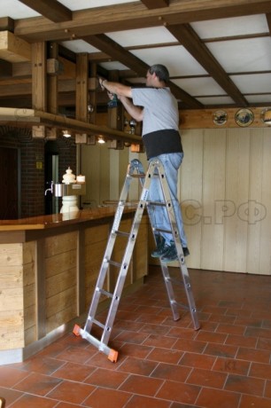 Лестница-стремянка 2х15  423/759, 15кг