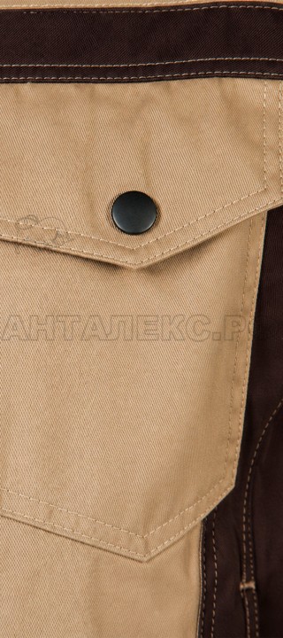 Костюм летний АТЛАНТ-АНТАЛЕКС" БР беж./коричнев. 52-54/3-4