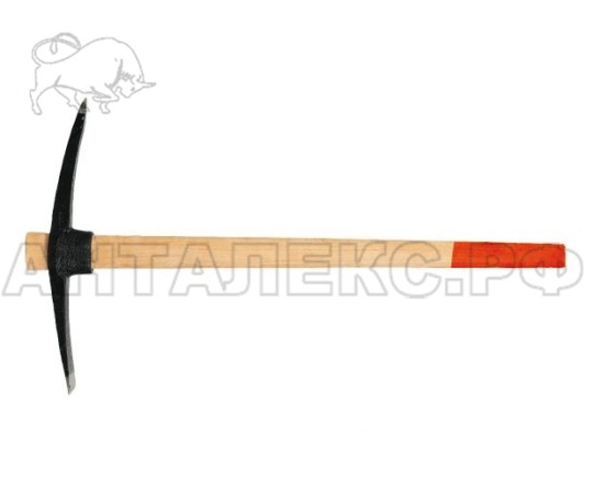 Кирка,деревянная ручка,вес 1500г