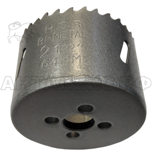 Коронка BIMETAL по металлу, 64мм