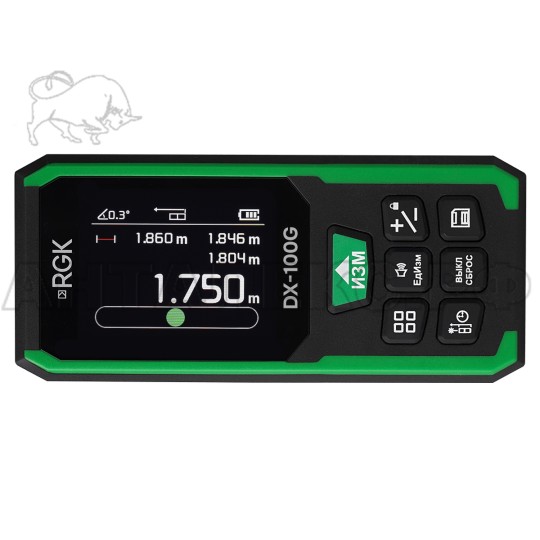 Лазерный дальномер RGK DX-100G