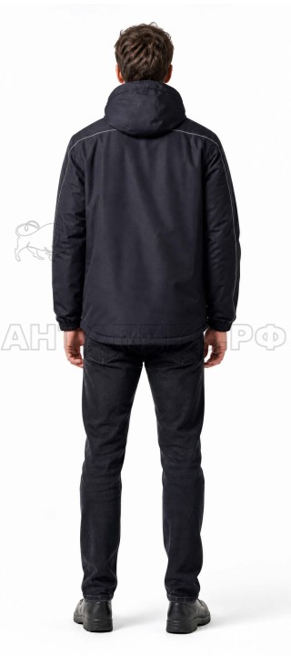 Куртка утепленная URBAN, цв. черный, р.56-58 (XL)