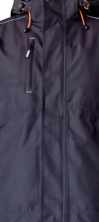 Куртка утепленная URBAN, цв. черный, р.56-58 (XL)