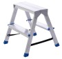 Стремянка А202 алюминиевая двусторонняя, 2 ступени