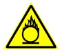 Знак :Пожароопасно! Окислитель