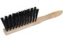 Щетка-сметка деревянная, 3-х рядная, 280мм
