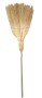 Метла 3 луча с деревянным черенком