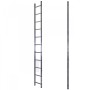 Лестница STAIRS 1секц.  1х11 ступеней алюминий