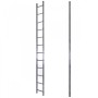 Лестница STAIRS 1секц.  1х12 ступеней алюминий