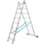 Лестница-стремянка L208 2х8  224/364, 7,2кг алюминий